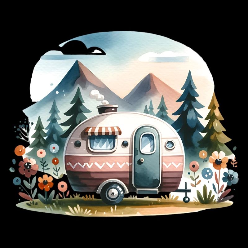Caravane de camping