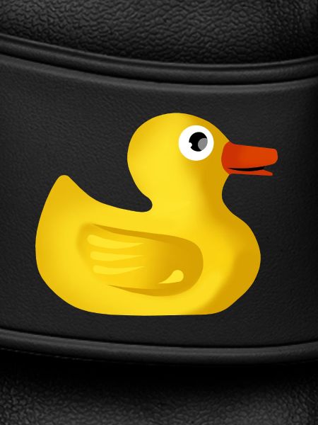 Cute rubber duck