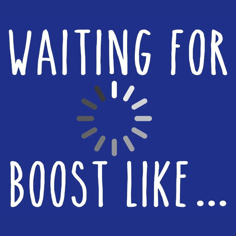 Attendre le boost comme une course turbo