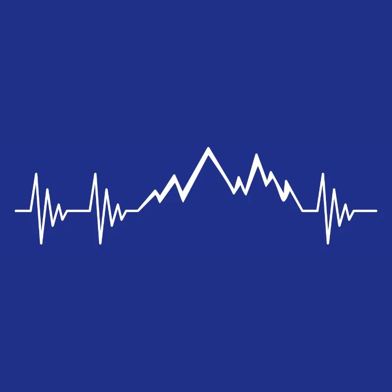 Mountain ECG White