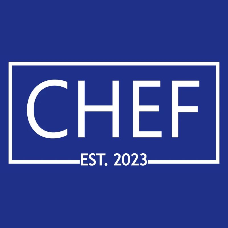 Chef Est. 2023 Absolvent Koch Culinary Art Student
