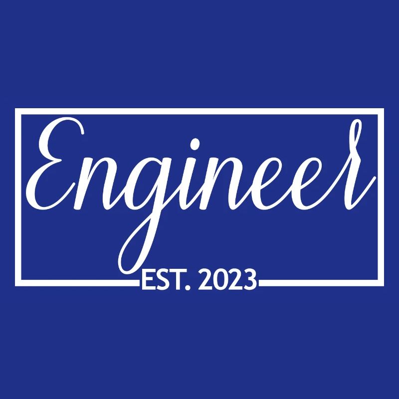 Engineer Est. 2023 Graduation Engineering Student