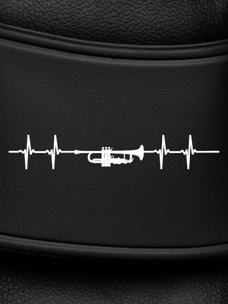 Trumpet pulse white