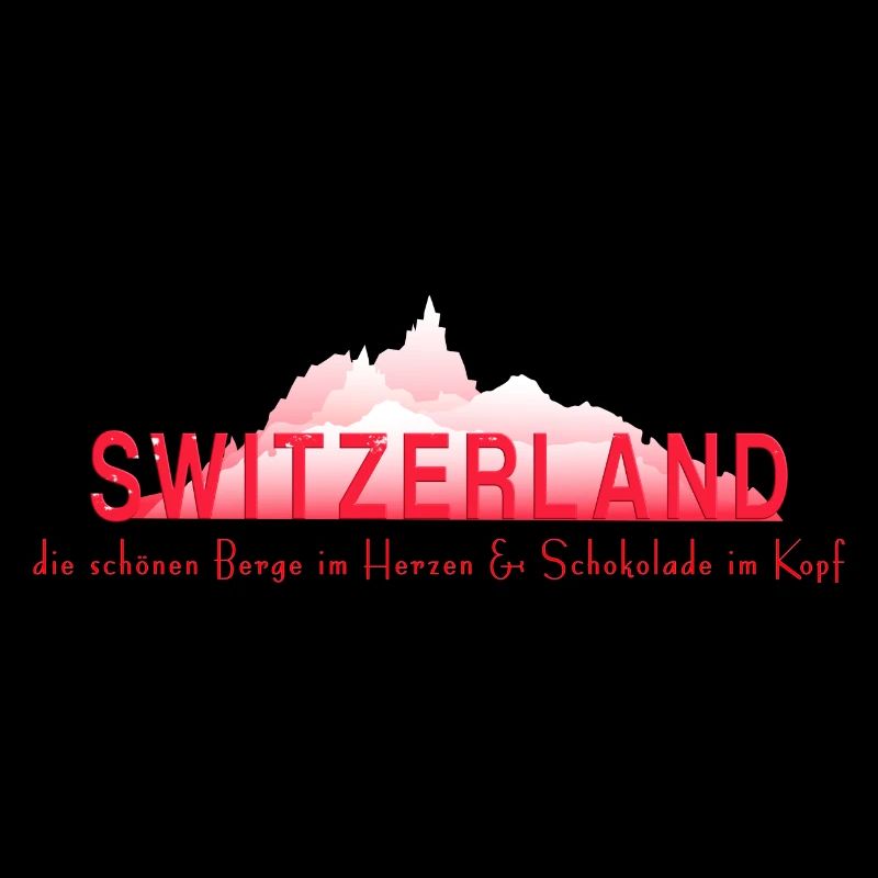 Schweiz Berge Schokolade