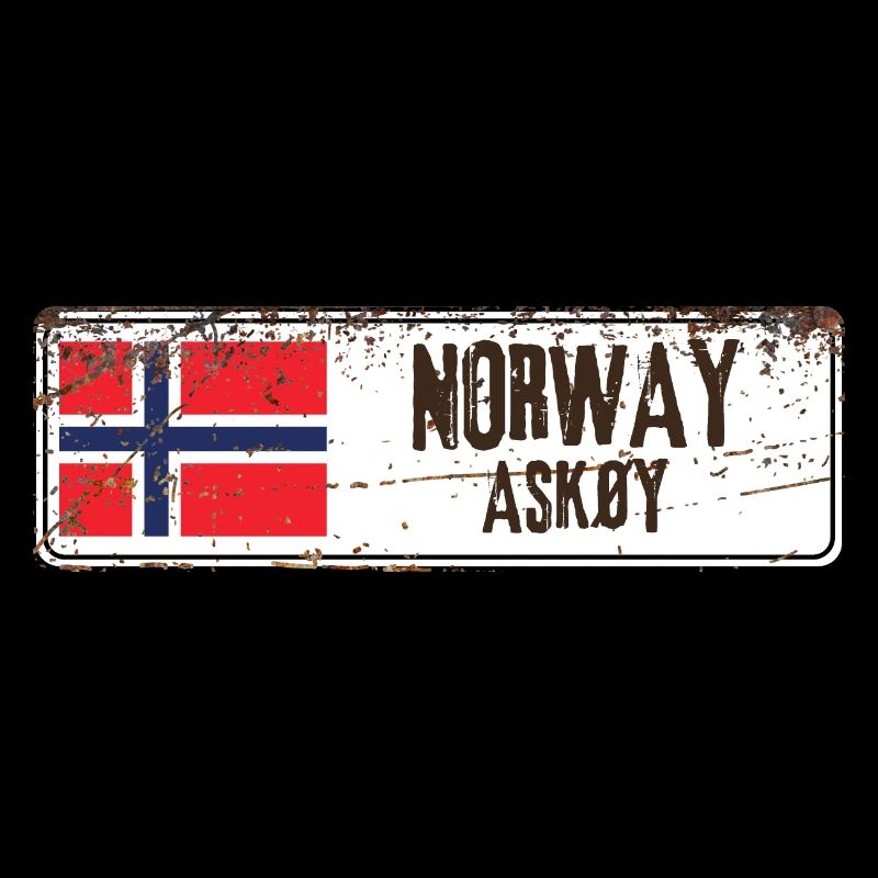Askøy Drapeau de la Norvège