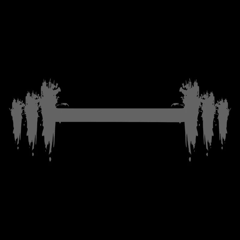 Long poids d'haltère