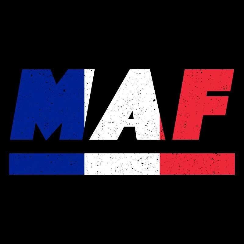 MAF Drapeau drapeau Saint-Martin Caraïbe idée cadeau