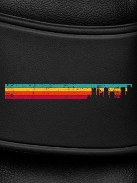 Birmingham skyline retro