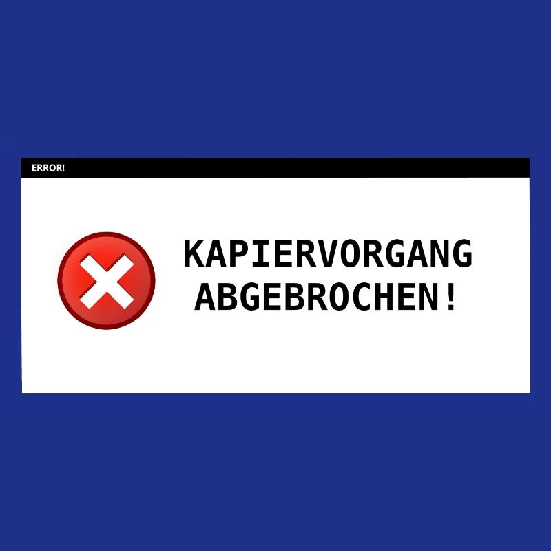 Processus de copie interrompu