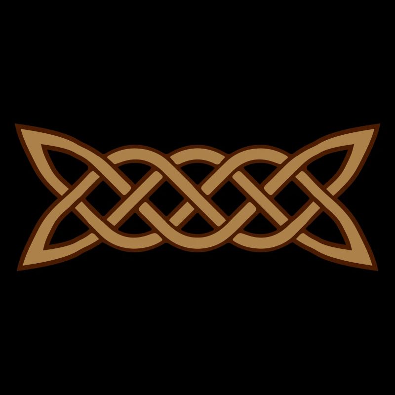Celtic knot pattern