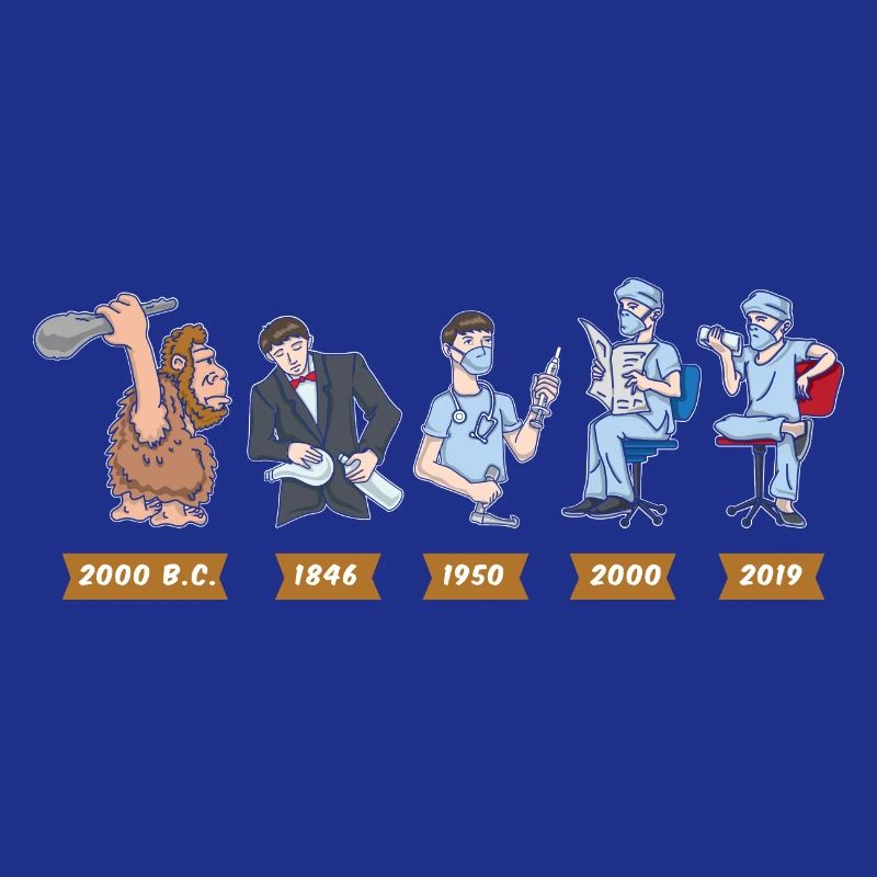 Evolution de l'anesthésiste