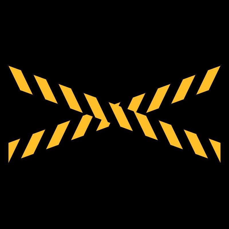 Ruban d'avertissement de conception de ligne