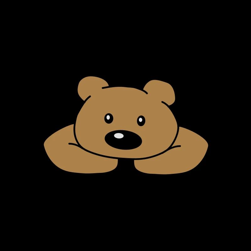 Cute Cute Cute Sad Bear Brown Bear