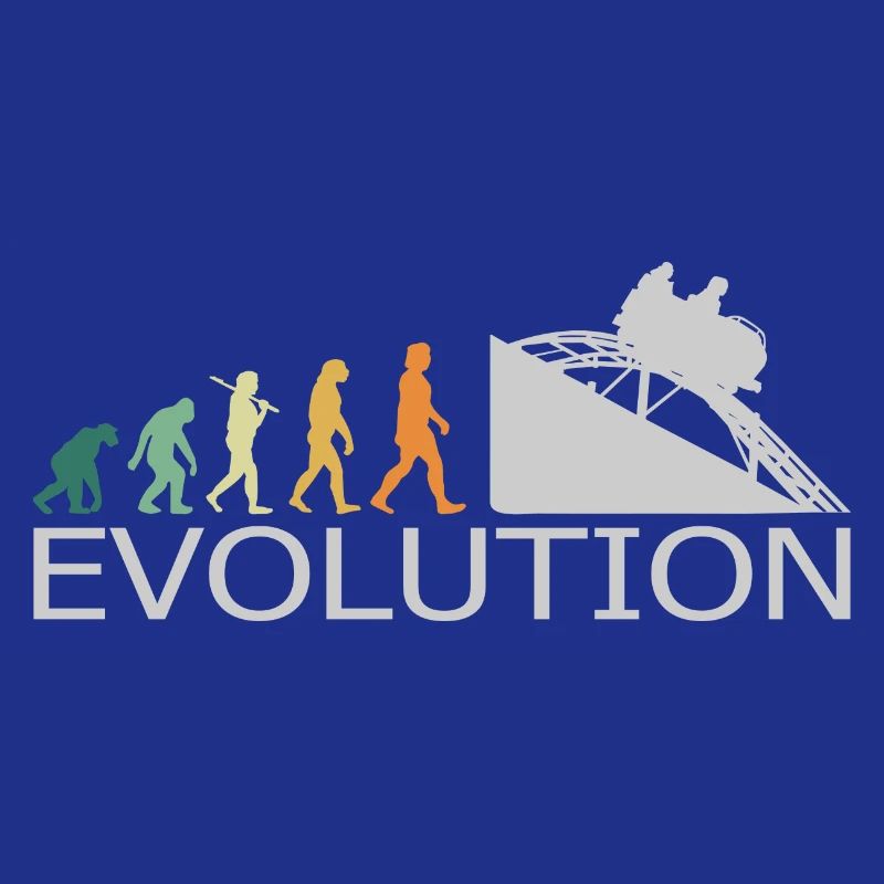Roller Coaster - Evolution Retro Vintage