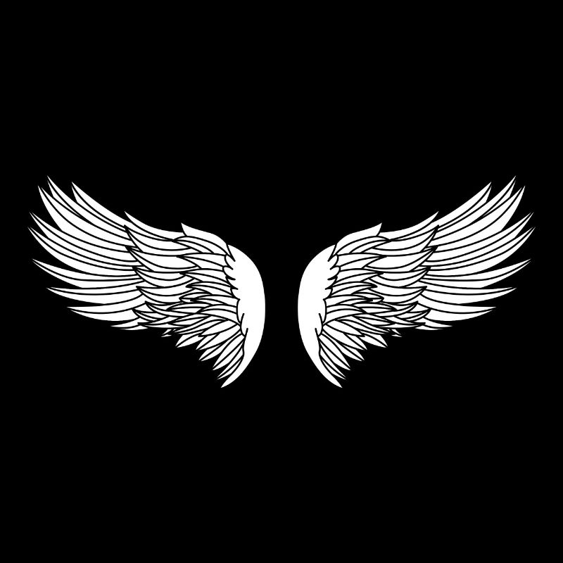 Motif d'ange ailes d'ange