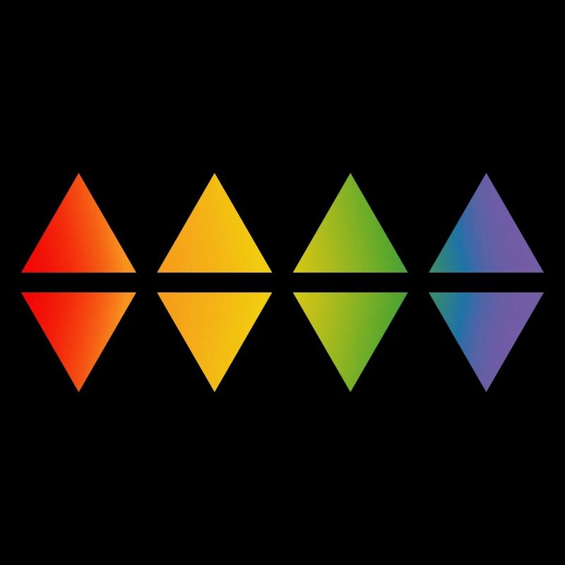 Rainbow rhomb
