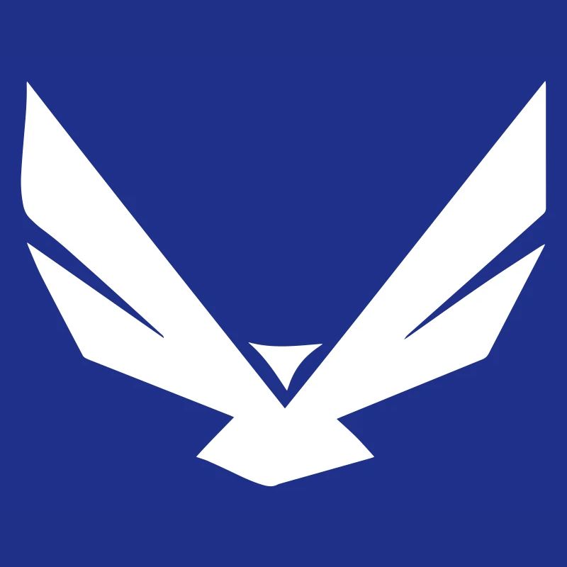 Eagle dans la forme la plus simple - design