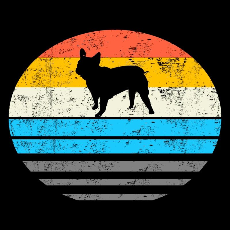 French Bulldog Retro Gift