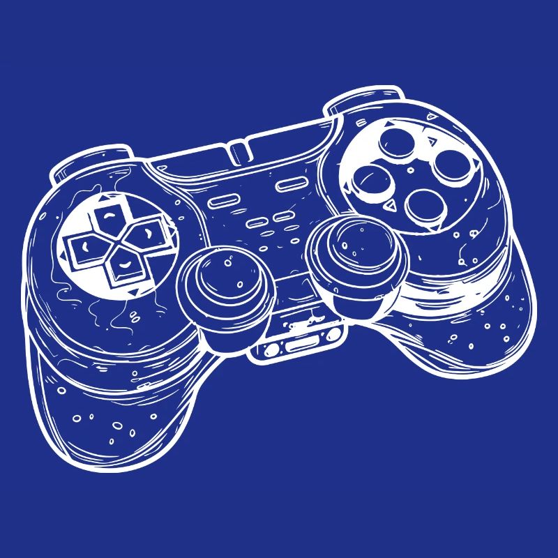 Video Game Controller Drawing