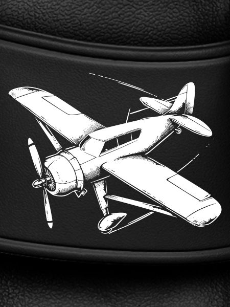 Propeller Plane Drawing