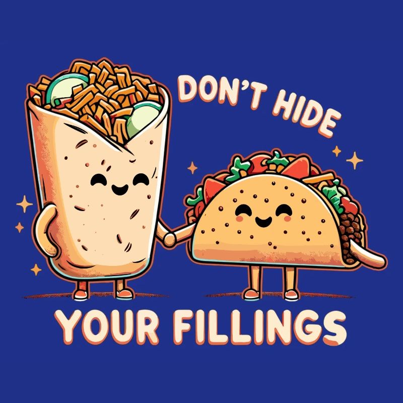 Ne cachez pas vos sentiments Taco Burrito Gift
