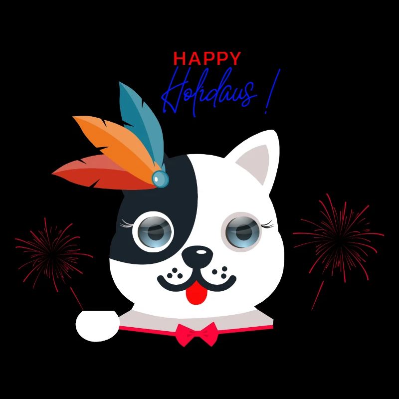 Salutations d’un chat aux yeux bleus.