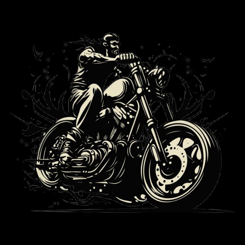 Motorcycle, V2, Retro Motorcycle