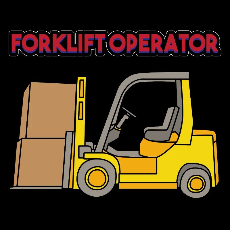 Forklift driver