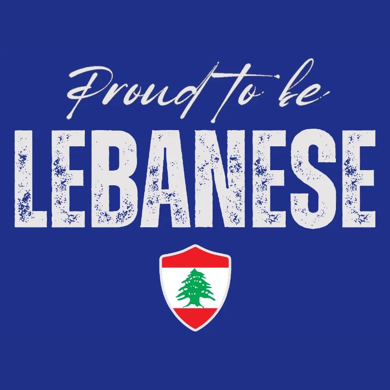 Libanese stolz, ich liebe den Libanon