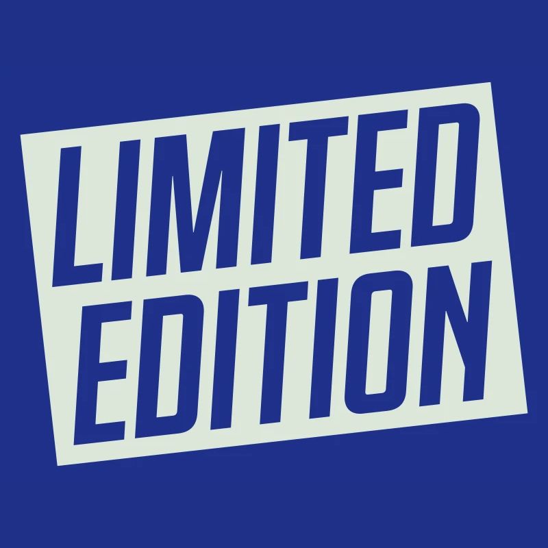 Limitierte Auflage Stempeldesign
