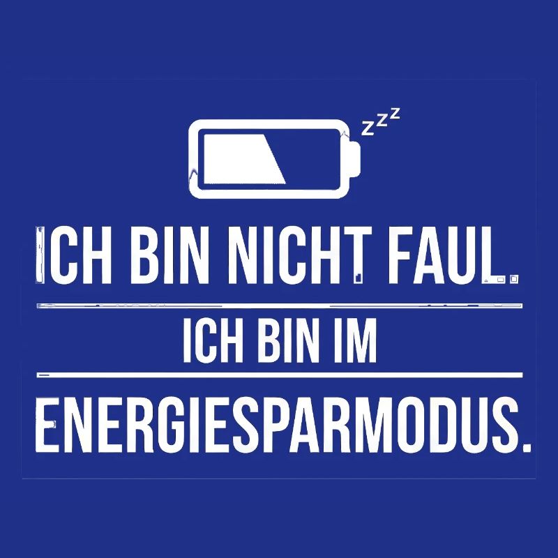 I'm not lazy – I'm in power saving mode