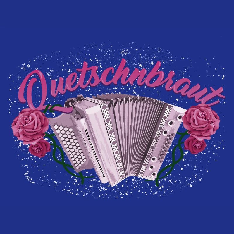 Squeeze Bride - Harmonica avec des roses