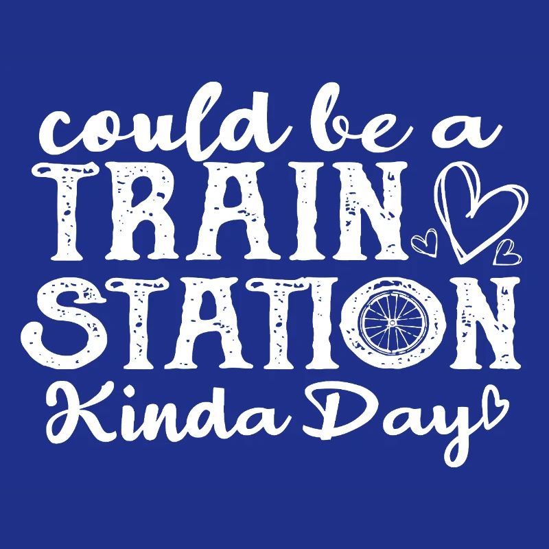Train Station Day Typography