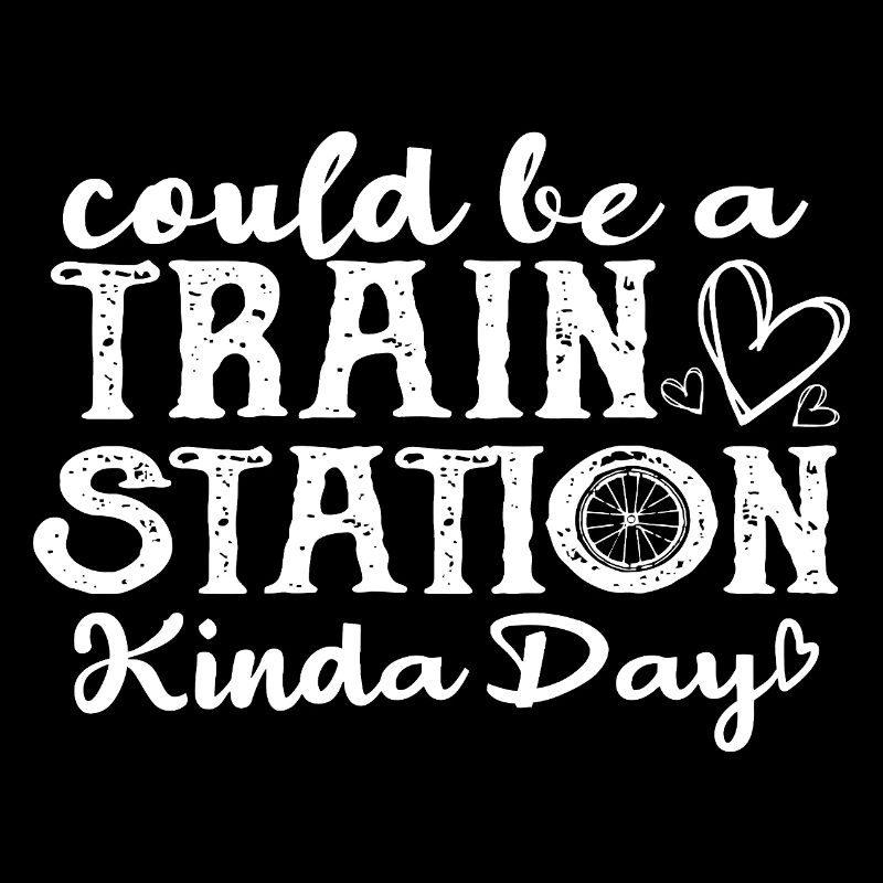 Train Station Day Typography