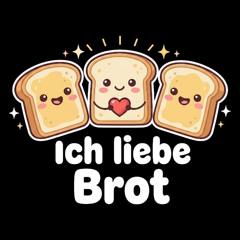 Lustiges Brot Geschenk