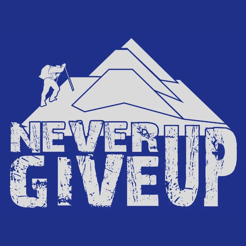 CLIMBING NEVER GIVE UP