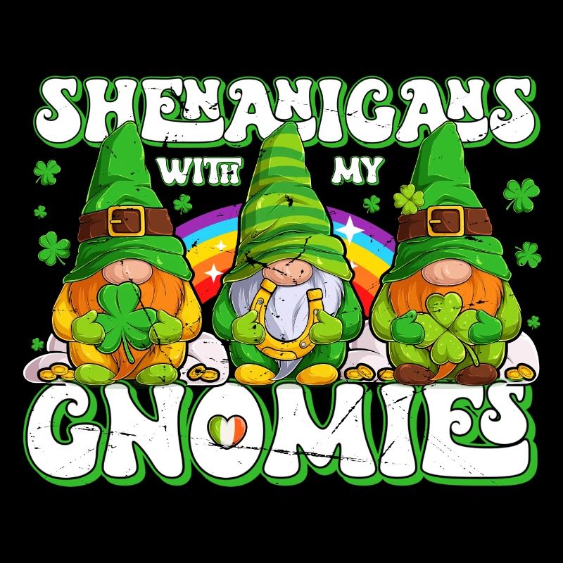 Saint-Patrick Elfes irlandais Gnome