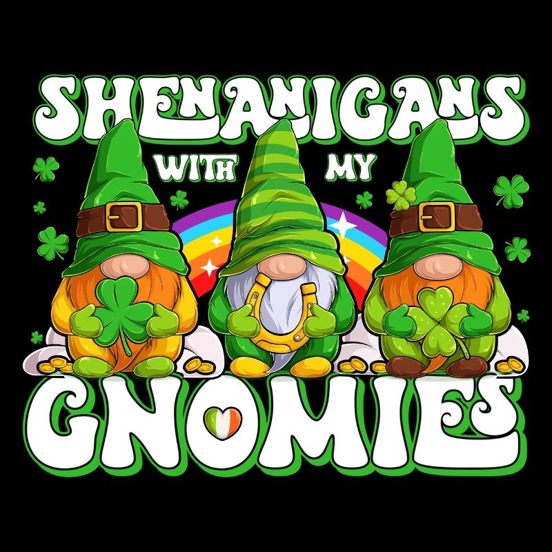 Saint-Patrick Elfes irlandais Gnome