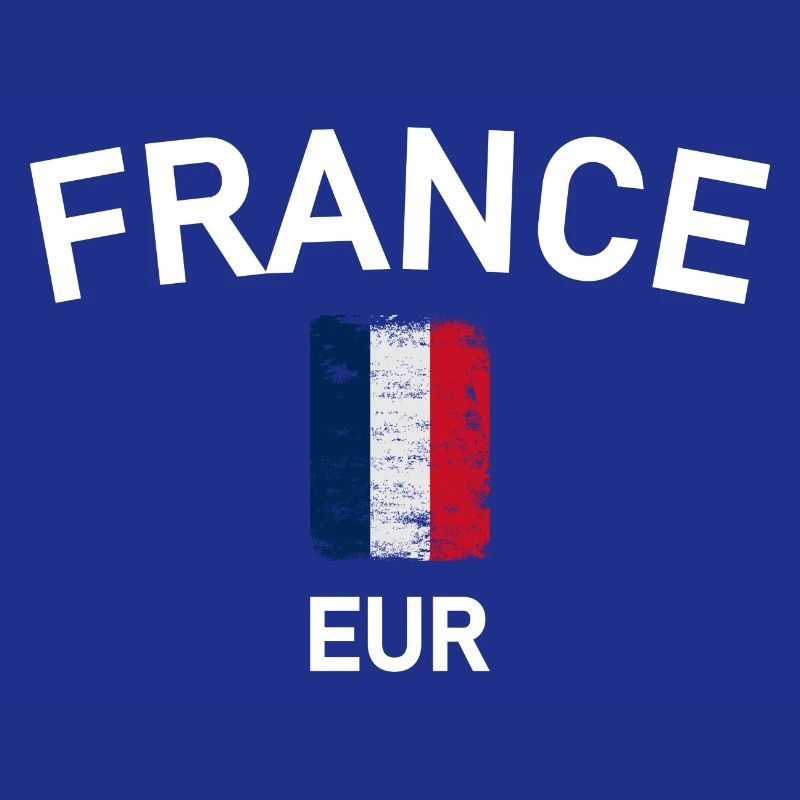 Frankreich-Bogen mit Trikoloreflagge