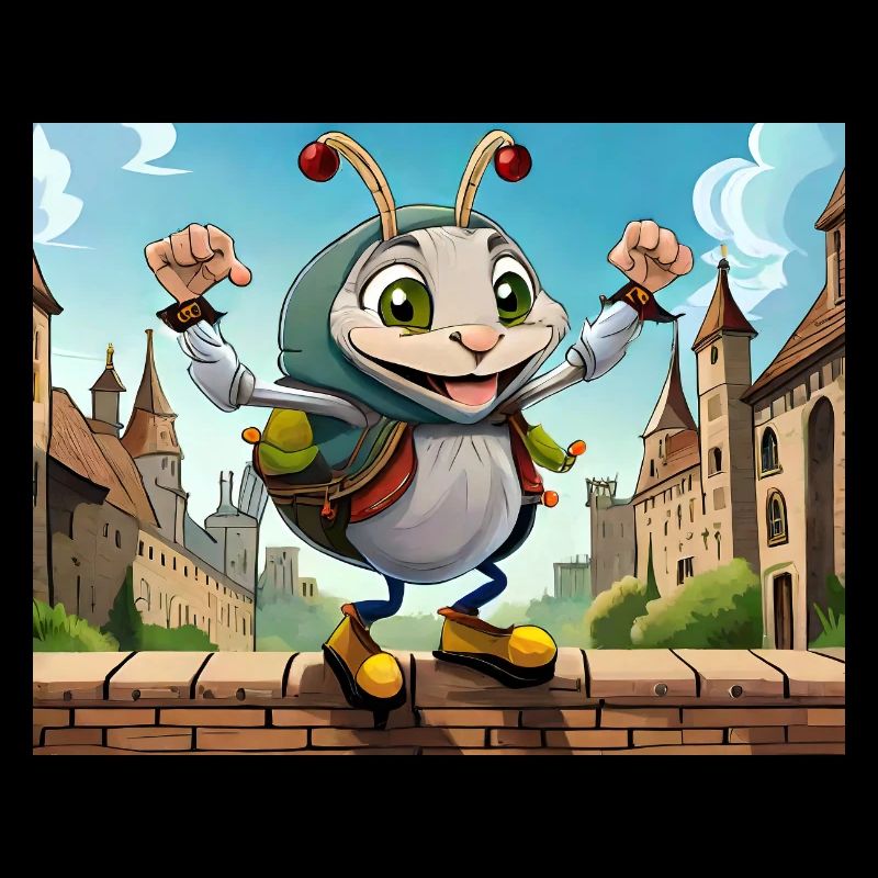 Auf der Mauer auf dem Aussichtspunkt Auf der Mauer