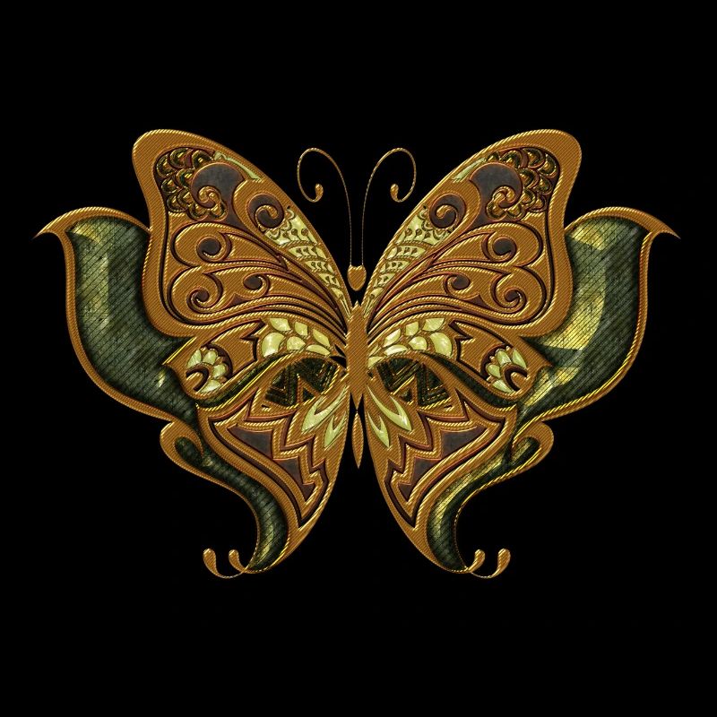 Atemberaubender eleganter Schmetterling.