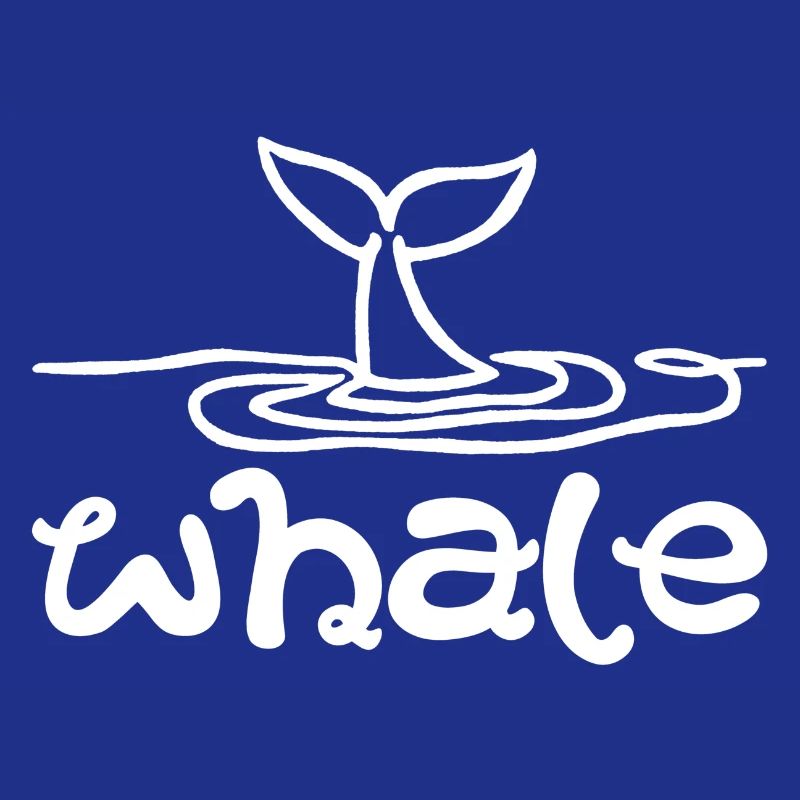 La queue de la baleine (blanc)