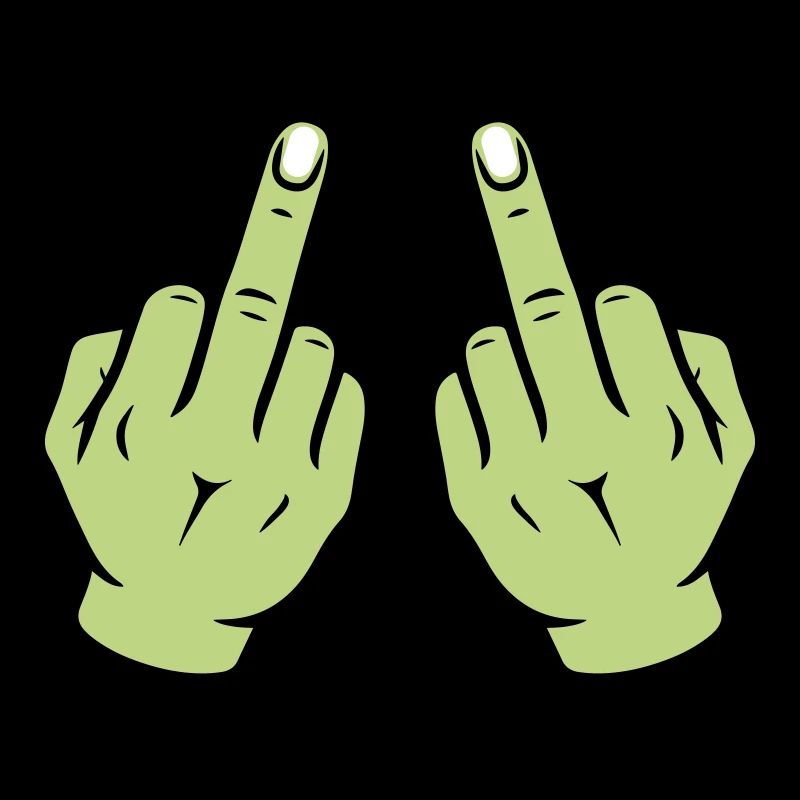 Middle Finger Hand