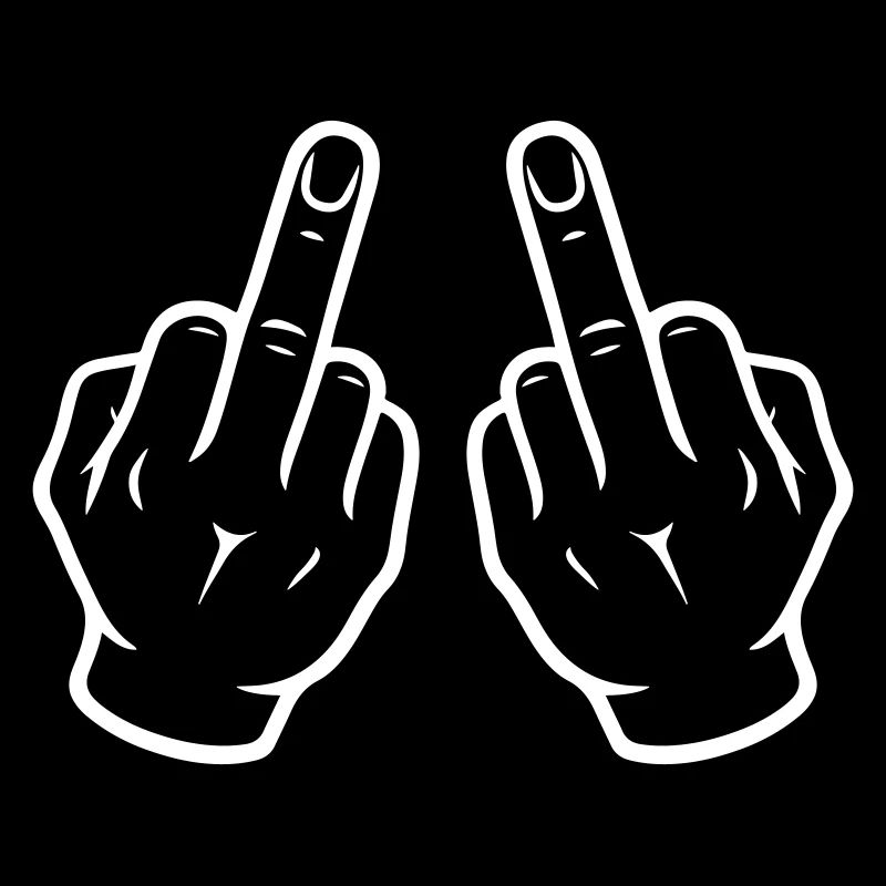 Mittelfinger Hand