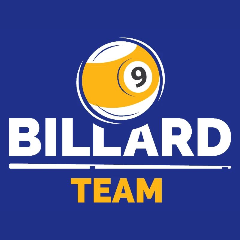 Conception du logo de l’équipe de billard à 9 boules