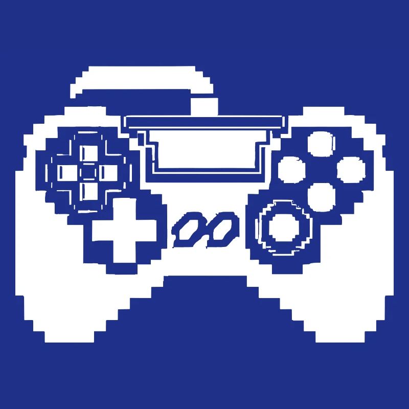 Game Controller Pixel Graphics