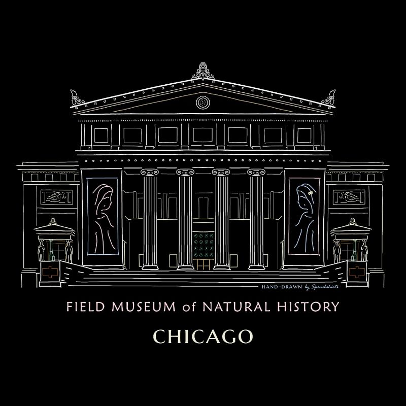 Chicago, Musée d’histoire naturelle du dessin à la main