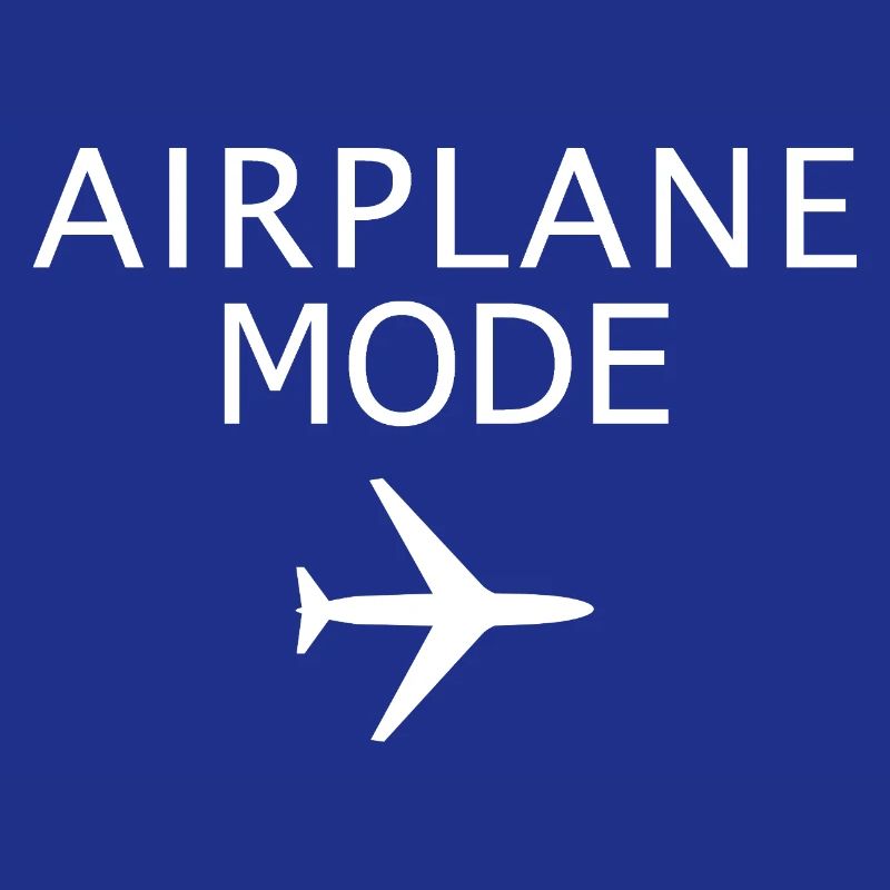Mode avion Mode Vol activé Art d’aviation