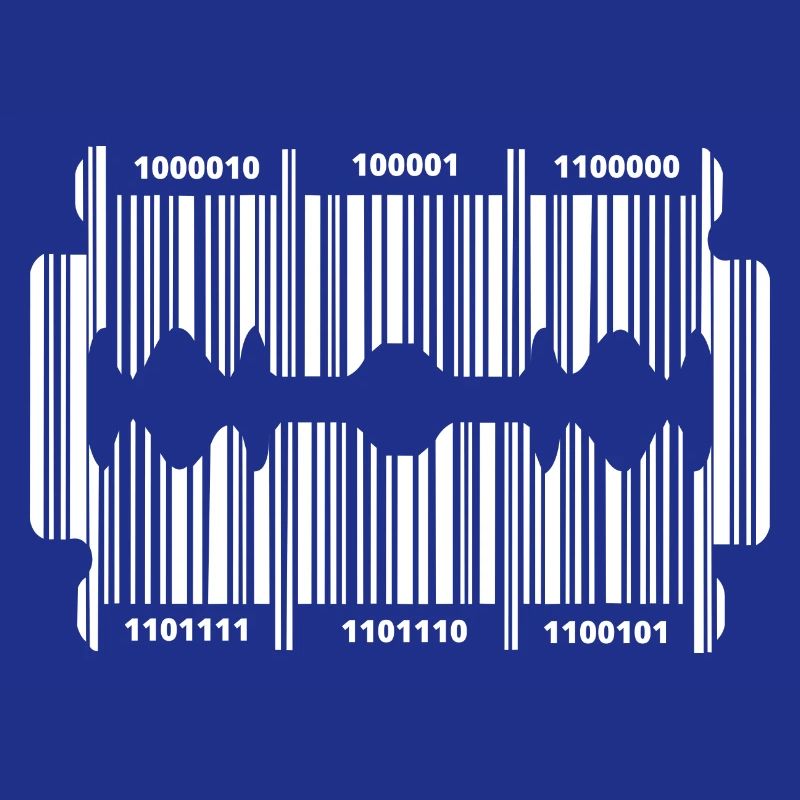 Lame de rasoir avec code