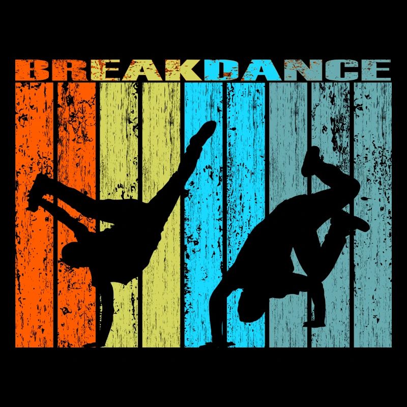 cadeau vintage retro breakdance